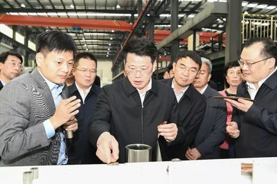 楊光榮、孫正東分別率隊觀摩全市產(chǎn)業(yè)發(fā)展項目 瑞琦塑膠展現(xiàn)建設(shè)成果